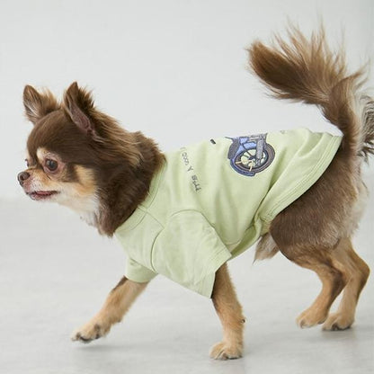 【リンク】【DOG】乗り物アップリケTシャツ