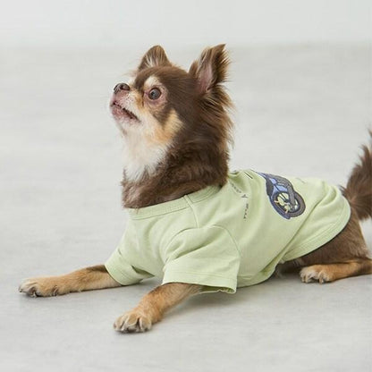 【リンク】【DOG】乗り物アップリケTシャツ
