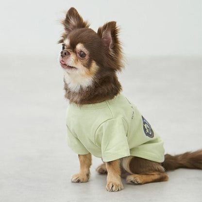 【リンク】【DOG】乗り物アップリケTシャツ