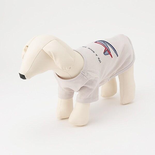 【リンク】【DOG】乗り物アップリケTシャツ
