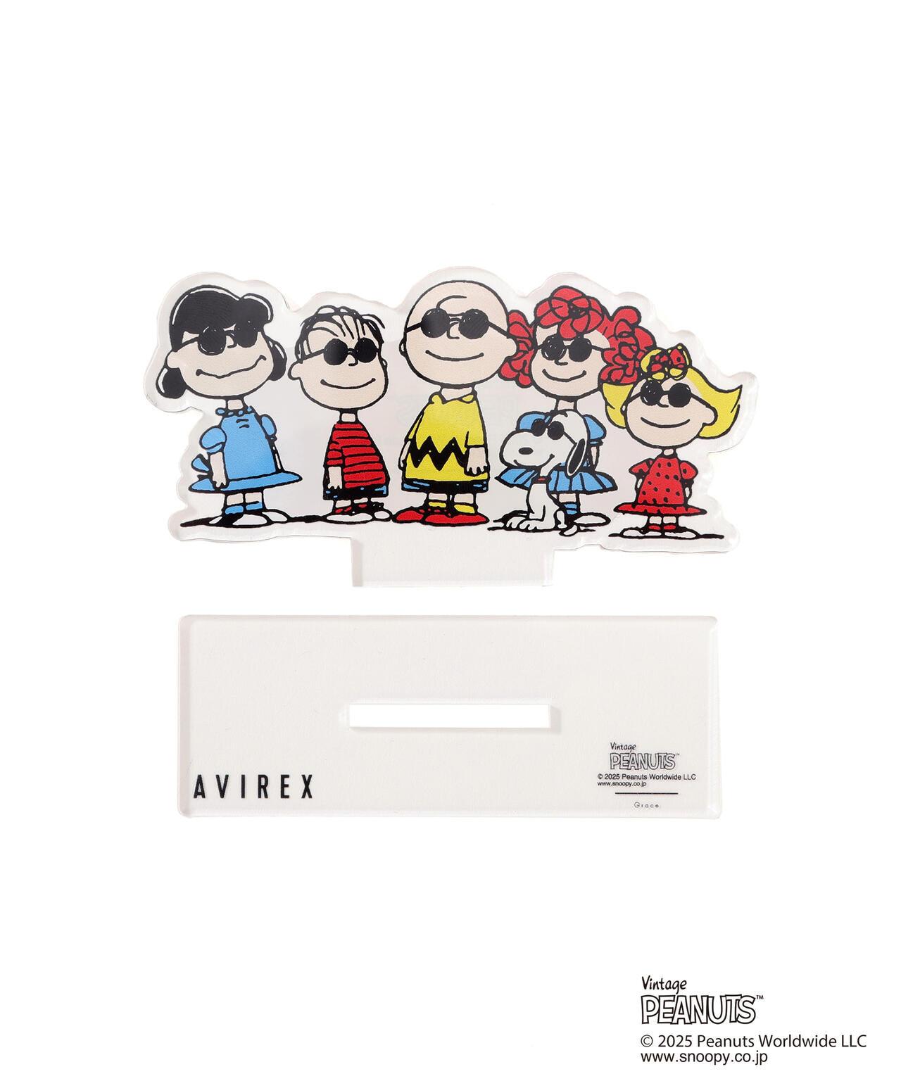 《AVIREX × PEANUTS》ACRYLIC STANDS / アクリルスタンド / ピーナッツ / アヴィレックス
