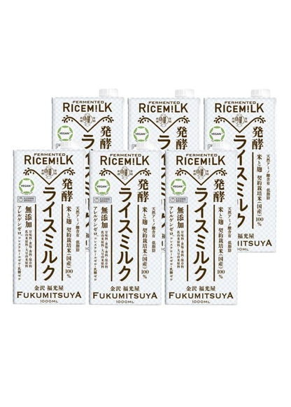 発酵ライスミルク 1000mL 6本入ケース