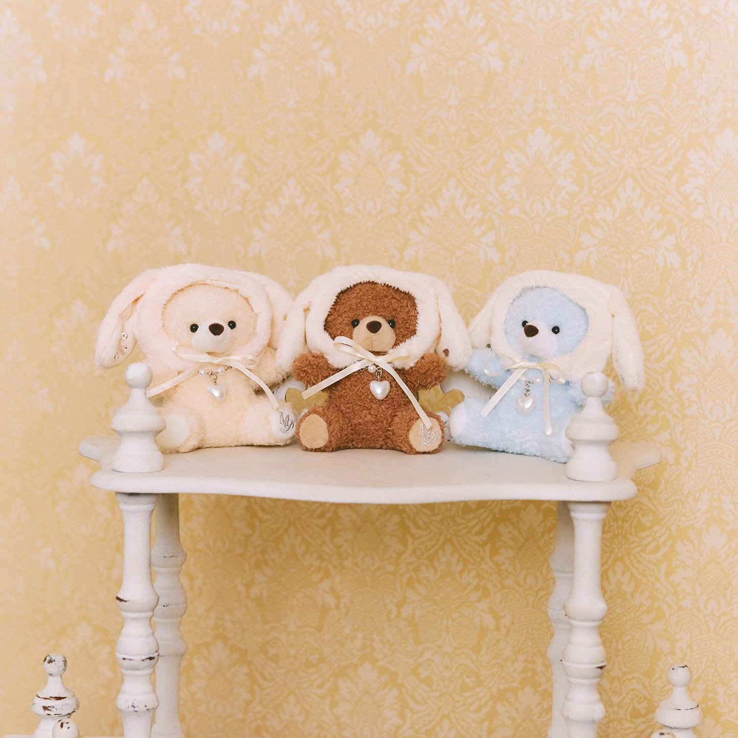 ふわふわうさくまちゃんチャーム