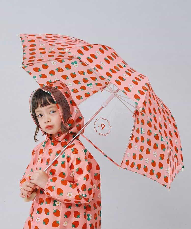 雨の日がたのしい総柄アンブレラ