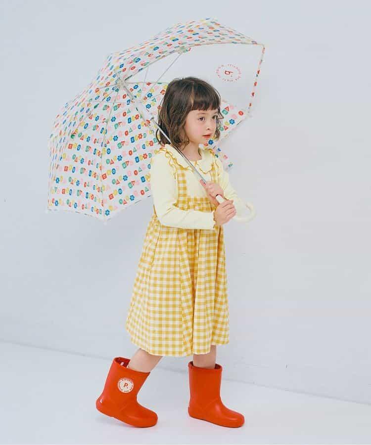 雨の日がたのしい総柄アンブレラ