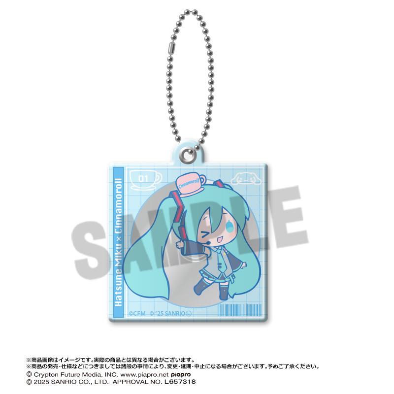 初音ミク×シナモロール_スライドミラー　C