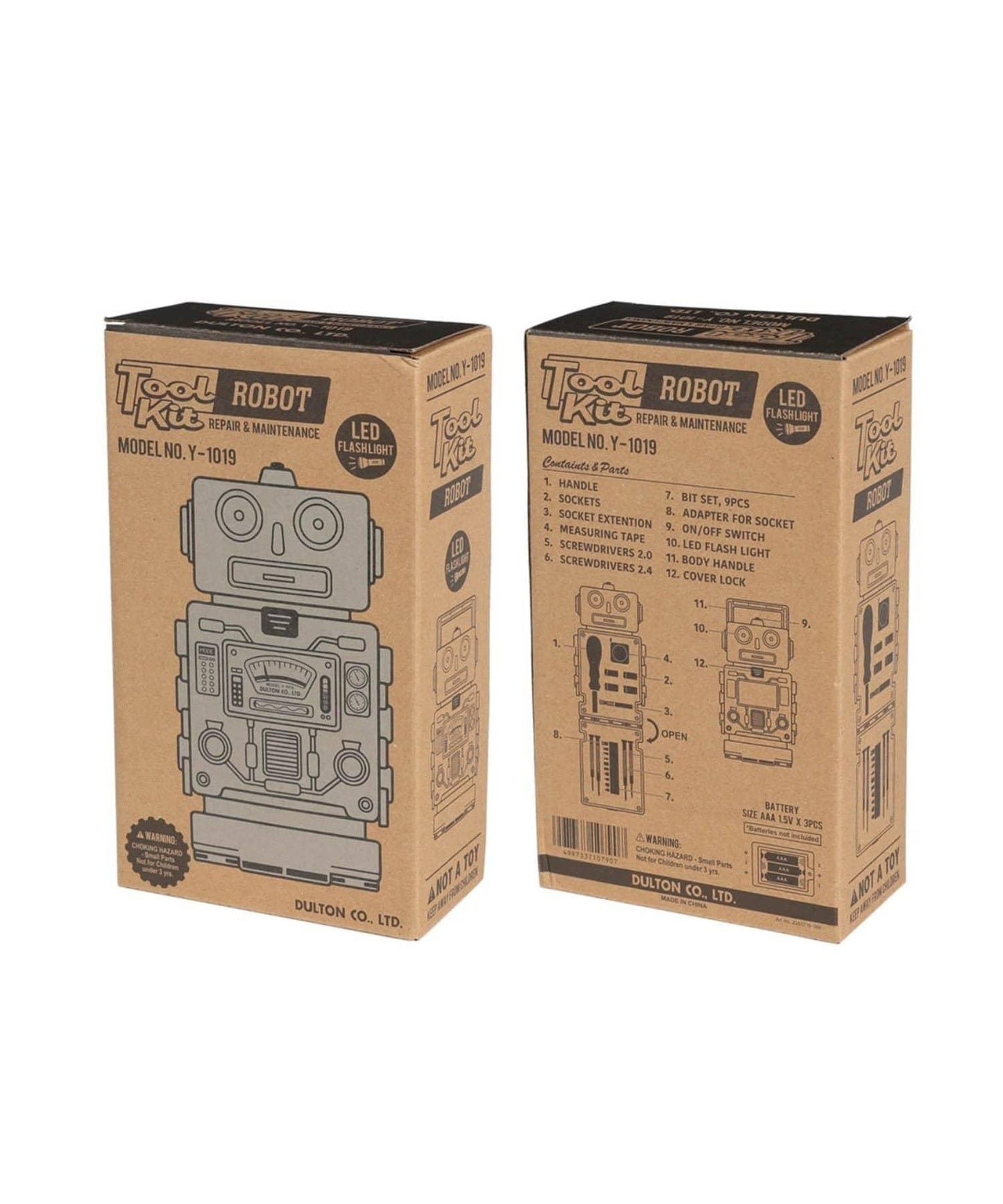 TOOL KIT ROBOT SILVER ツールキットロボット