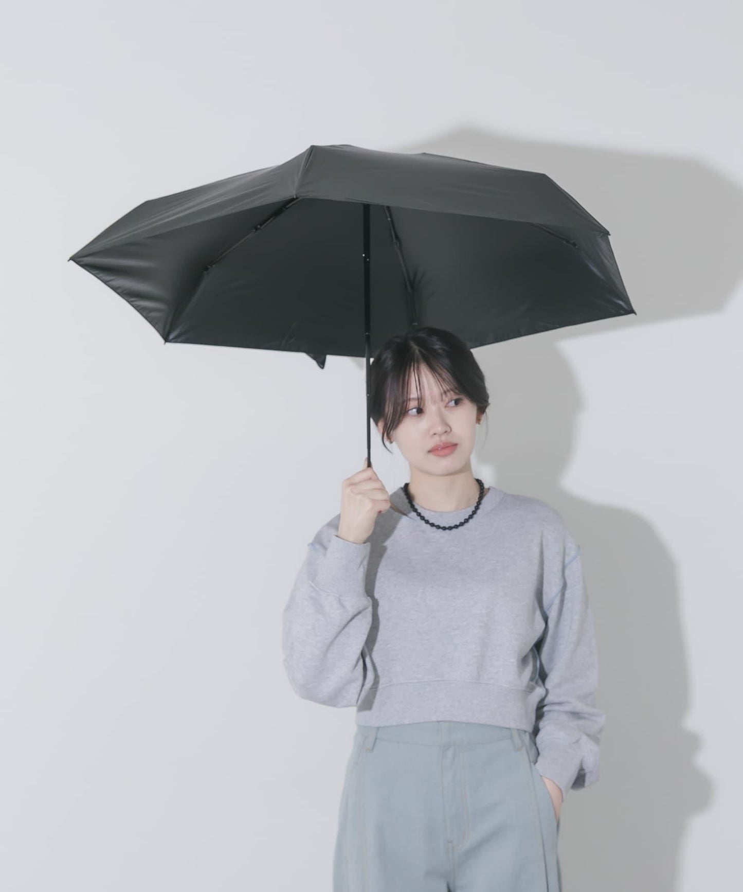 『晴雨兼用』because ユニセックス オールウェザーミニマル