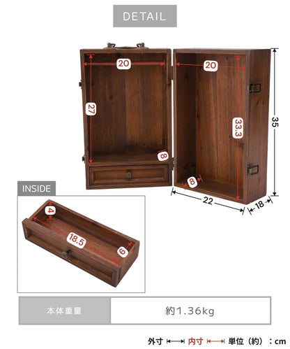 商品:1/6サイズ クローゼットトランク迷你/petit monde