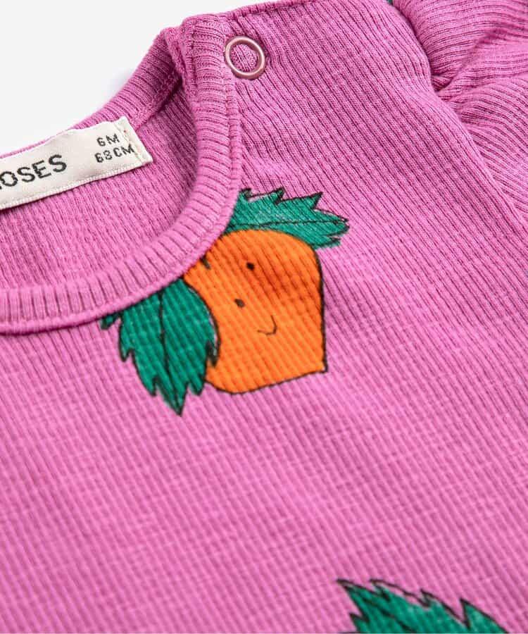 総柄Tangerine半袖Tシャツ【ベビー】