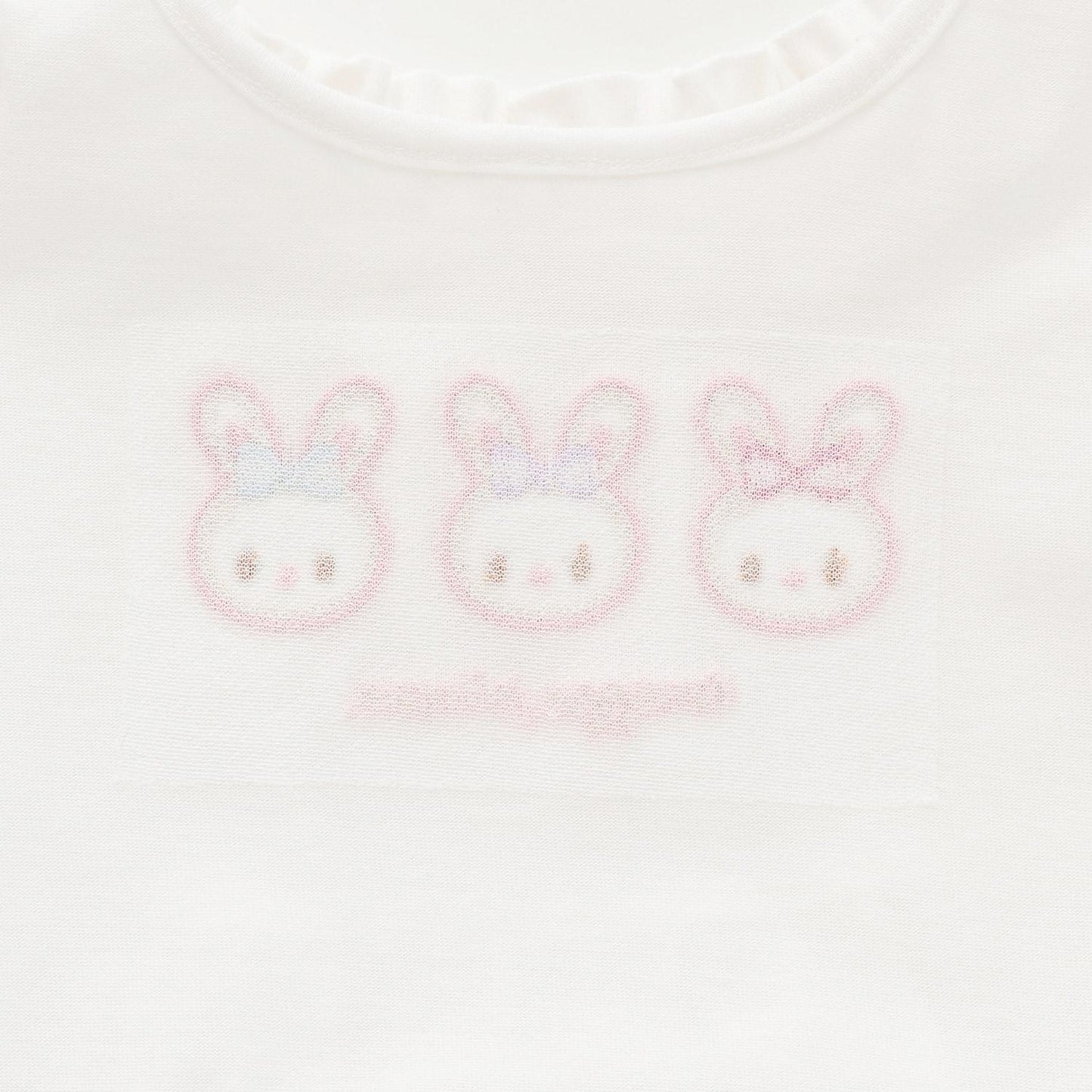 うさぎチュニック&ハーフパンツセット