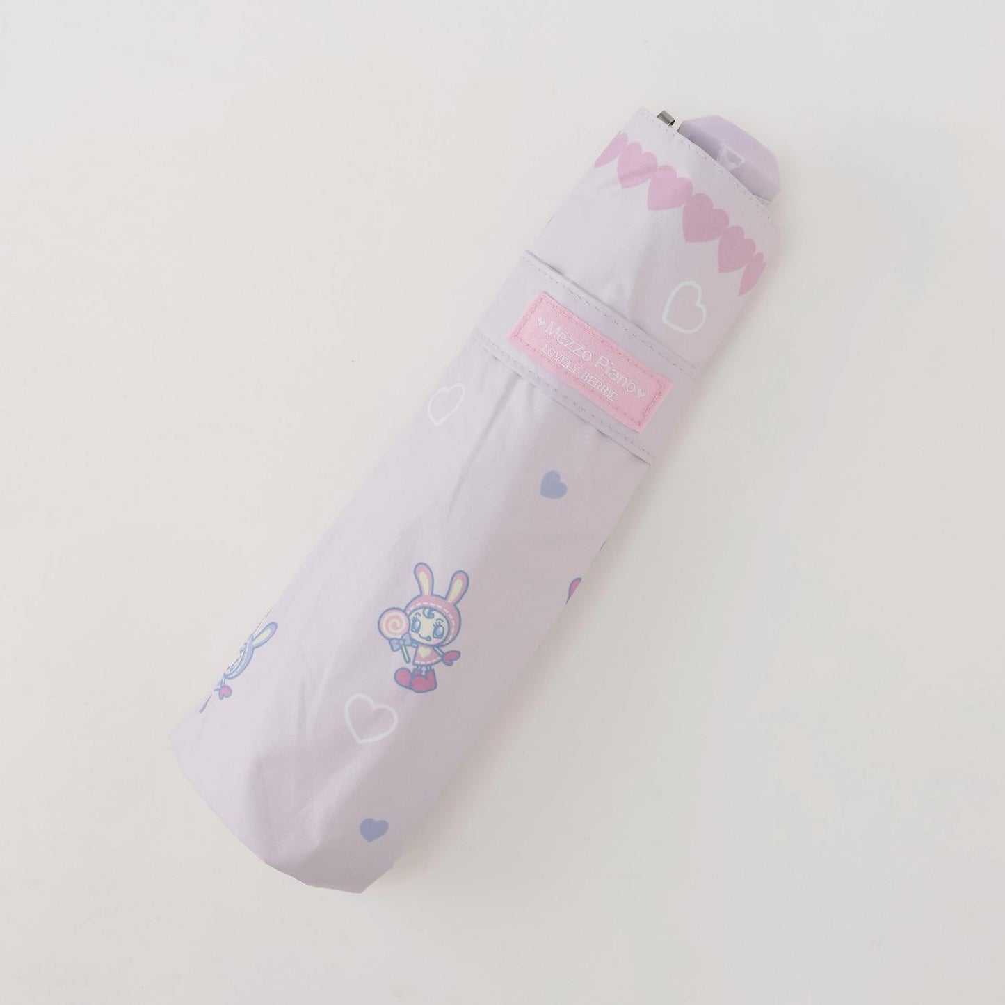 【UV100%】【遮光】【遮熱】【晴雨兼用】ベリエちゃん柄折りたたみ傘