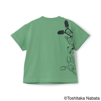 【こびとづかん】ポケット半袖Tシャツ【接触冷感・吸水速乾】