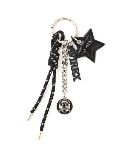 《直営店限定》VARSITY STAR KEY CHARM