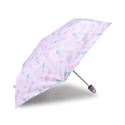 【UVカット99%以上】【軽量】【晴雨兼用】ひっかけられる持ち手の折りたたみ傘【子供服】【キッズ】【女の子】