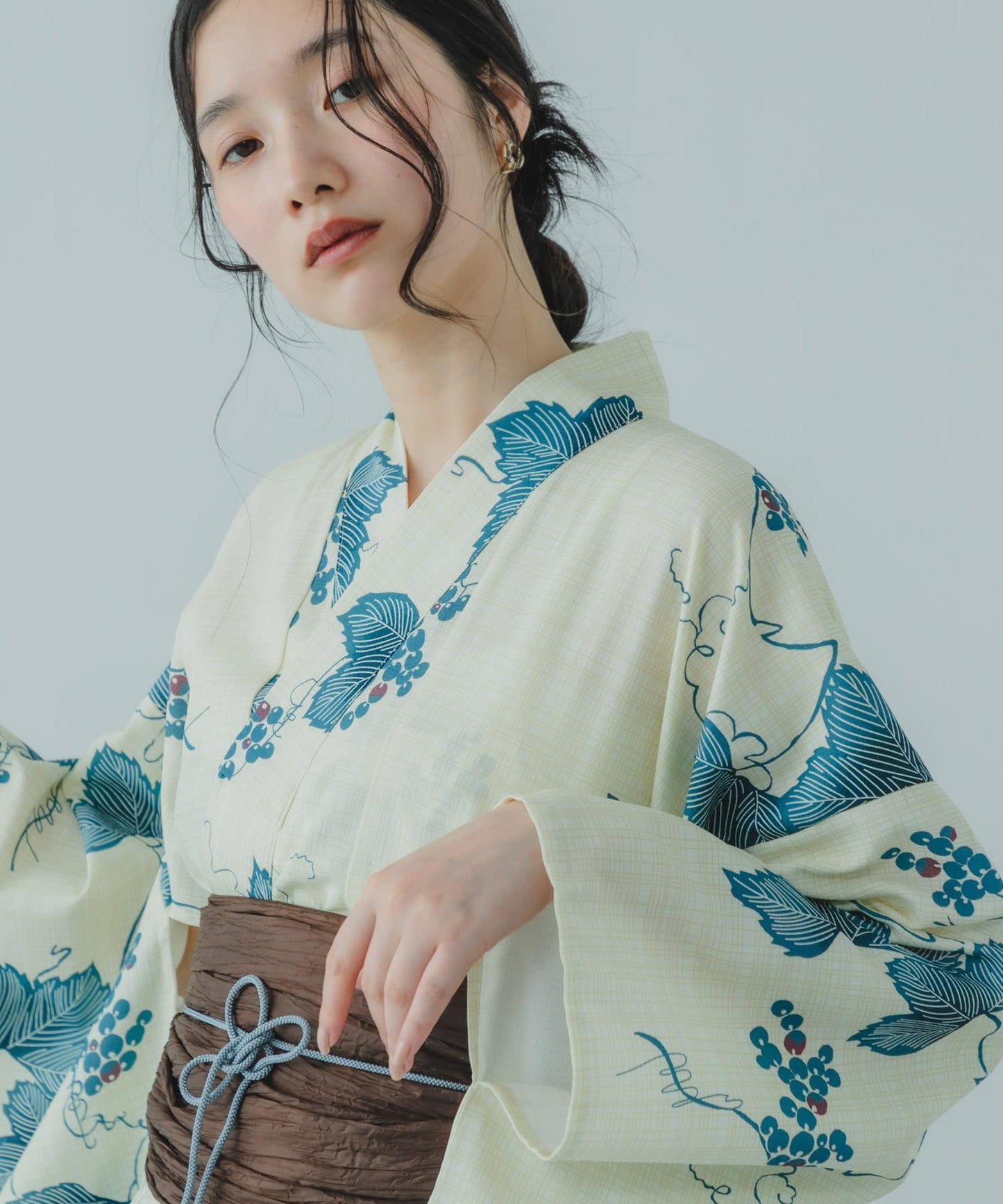 『WEB/一部店舗限定』『接触冷感/速乾』ワンピース浴衣4点セットA