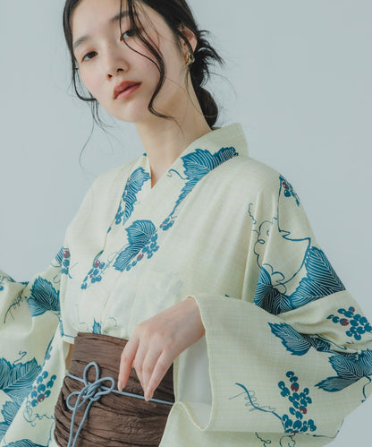 『WEB/一部店舗限定』『接触冷感/速乾』ワンピース浴衣4点セットA