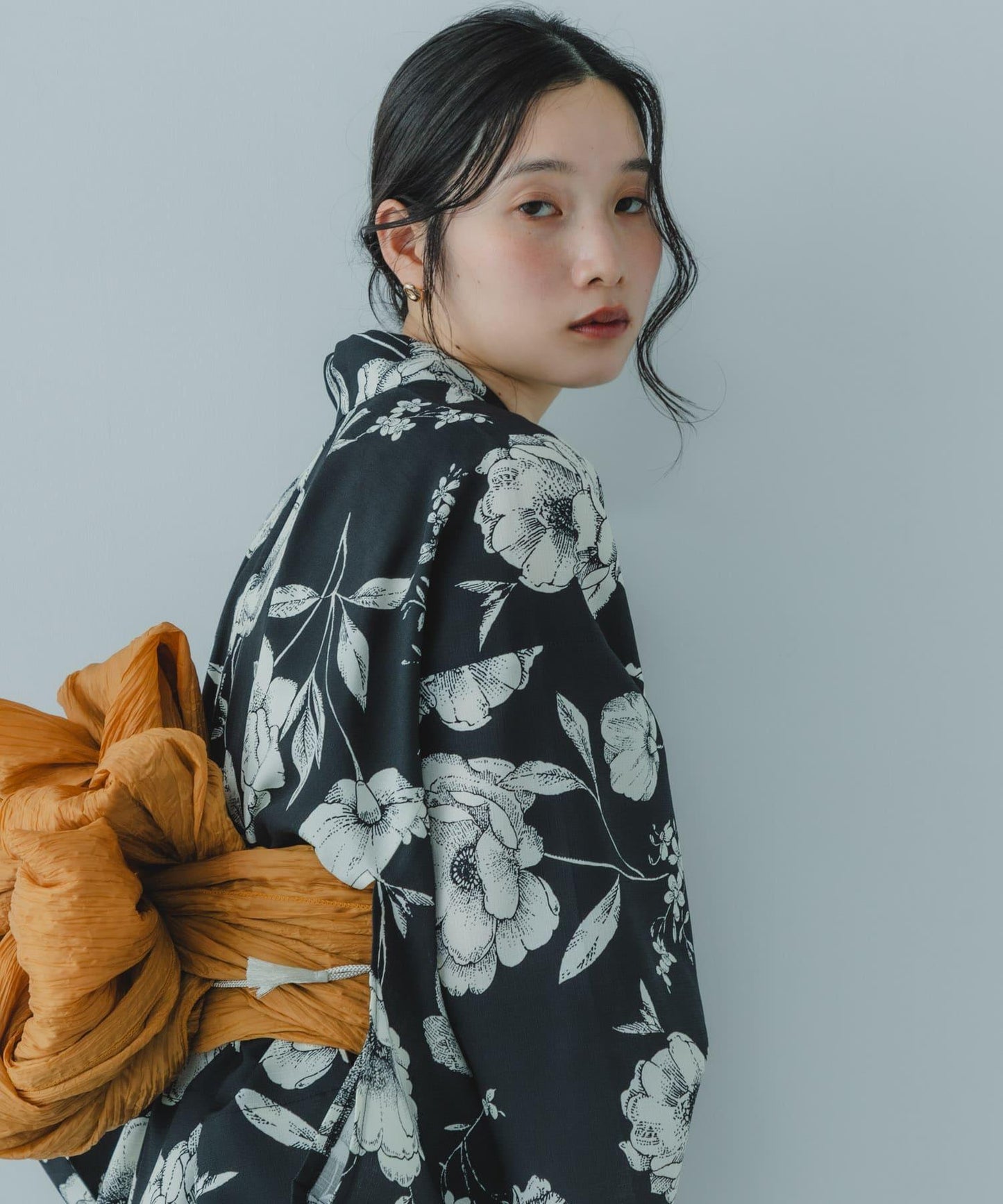 『WEB/一部店舗限定』『接触冷感/速乾』ワンピース浴衣4点セットB