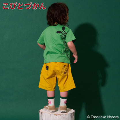 【こびとづかん】ポケット半袖Tシャツ【接触冷感・吸水速乾】