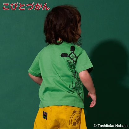 【こびとづかん】ポケット半袖Tシャツ【接触冷感・吸水速乾】