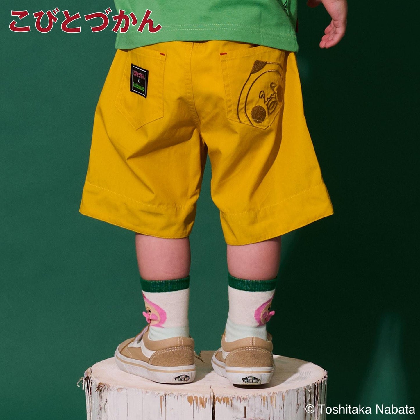 【こびとづかん】ポケット半袖Tシャツ【接触冷感・吸水速乾】