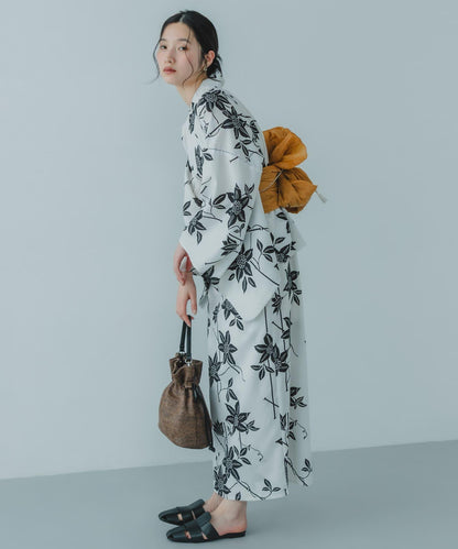 『WEB/一部店舗限定』『接触冷感/速乾』ワンピース浴衣4点セットA