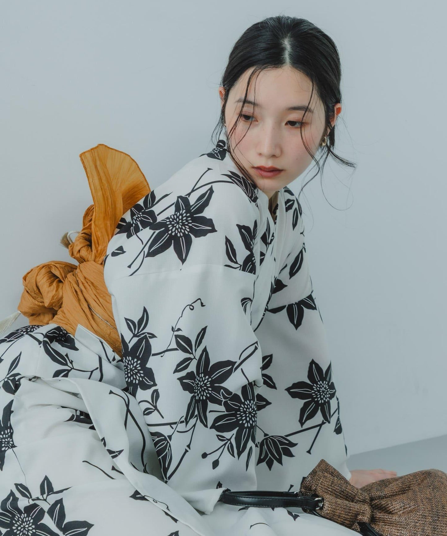 『WEB/一部店舗限定』『接触冷感/速乾』ワンピース浴衣4点セットA