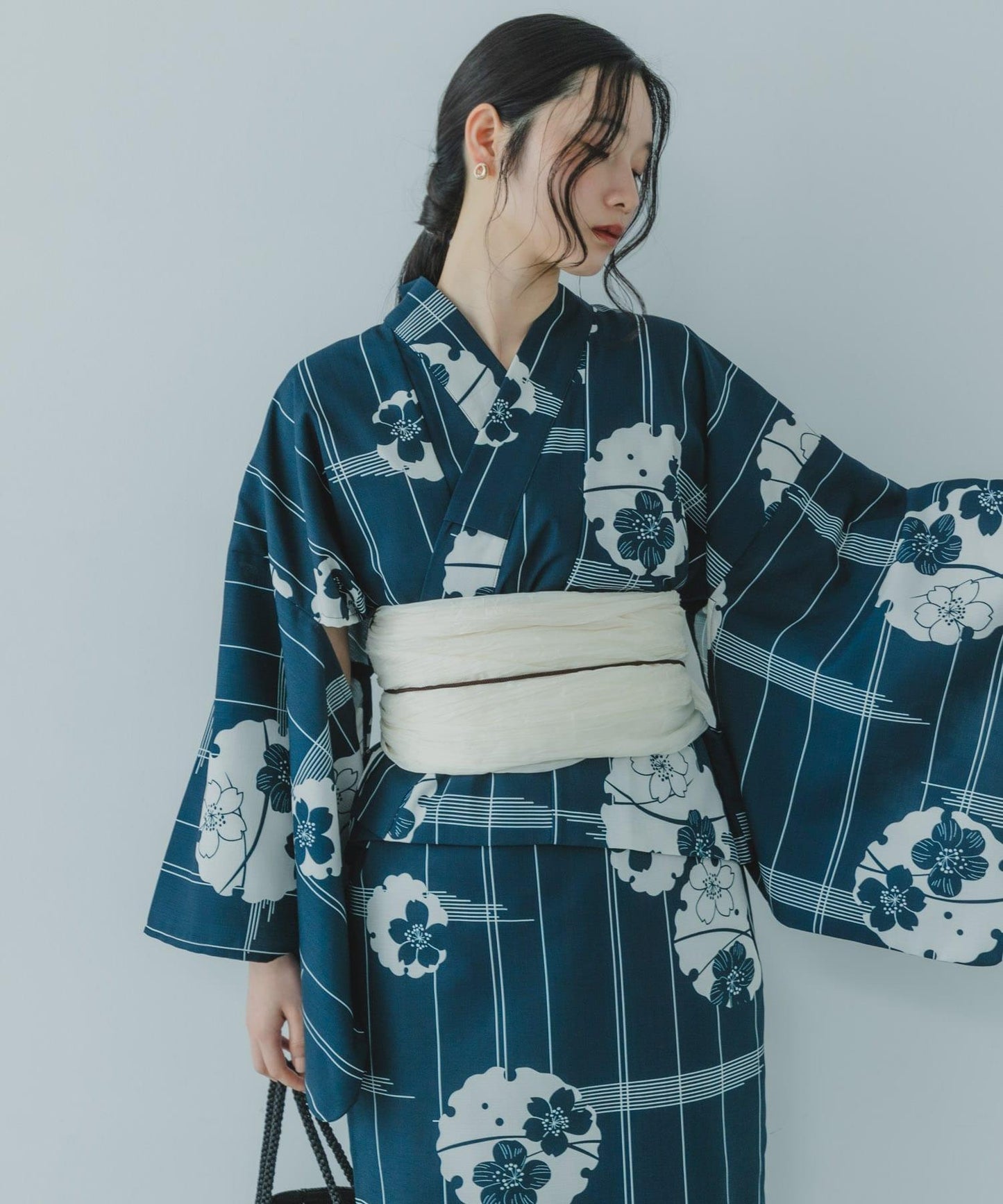 『WEB/一部店舗限定』『接触冷感/速乾』ワンピース浴衣4点セットA