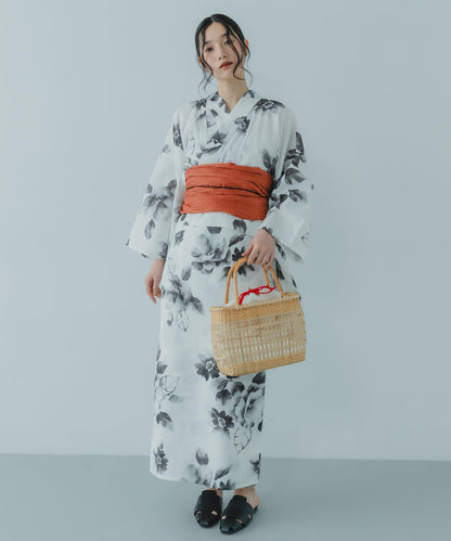 『WEB/一部店舗限定』『接触冷感/速乾』ワンピース浴衣4点セットB