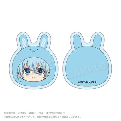 ブルーロック_まるめいつクリップ うさぎver. 氷織 羊