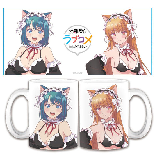 幼馴染とはラブコメにならない_マグカップ 汐＆灯 猫耳水着メイドver.【描き下ろし】