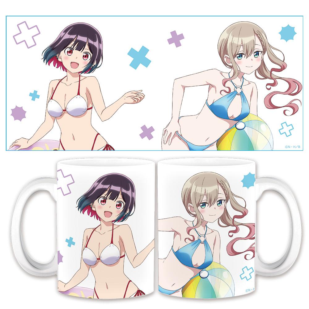 ばっどがーる_マグカップ 優&涼 水着ver.【描き下ろし】