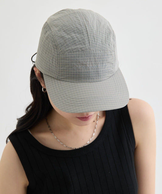 【UNISEX】撥水リップストップリフレクタージェットキャップ