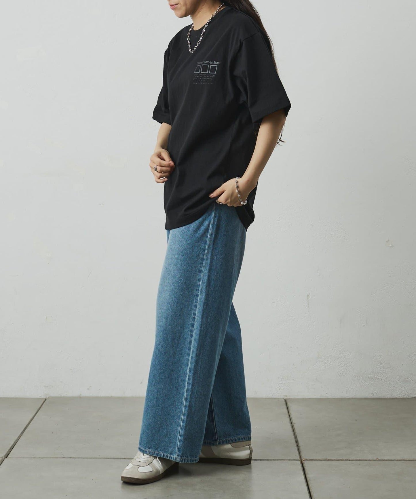 フォトコラージュバックプリントTシャツ