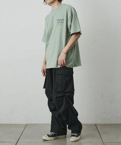 フォトコラージュバックプリントTシャツ
