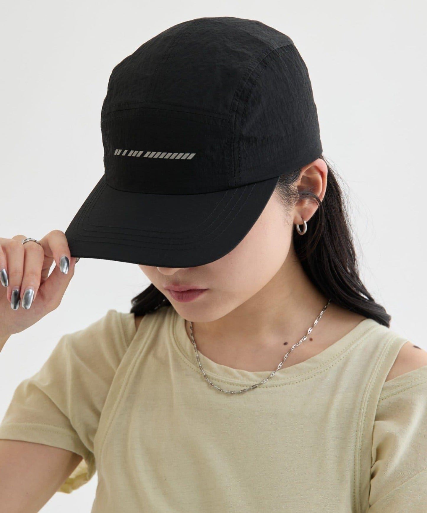 【UNISEX】撥水リップストップリフレクタージェットキャップ