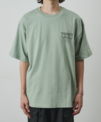 フォトコラージュバックプリントTシャツ