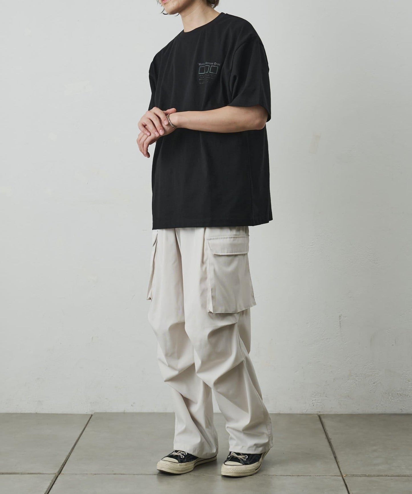 フォトコラージュバックプリントTシャツ