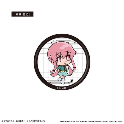 未来日記_わいわい缶バッジ　【コンプリートBOX／8個入り】