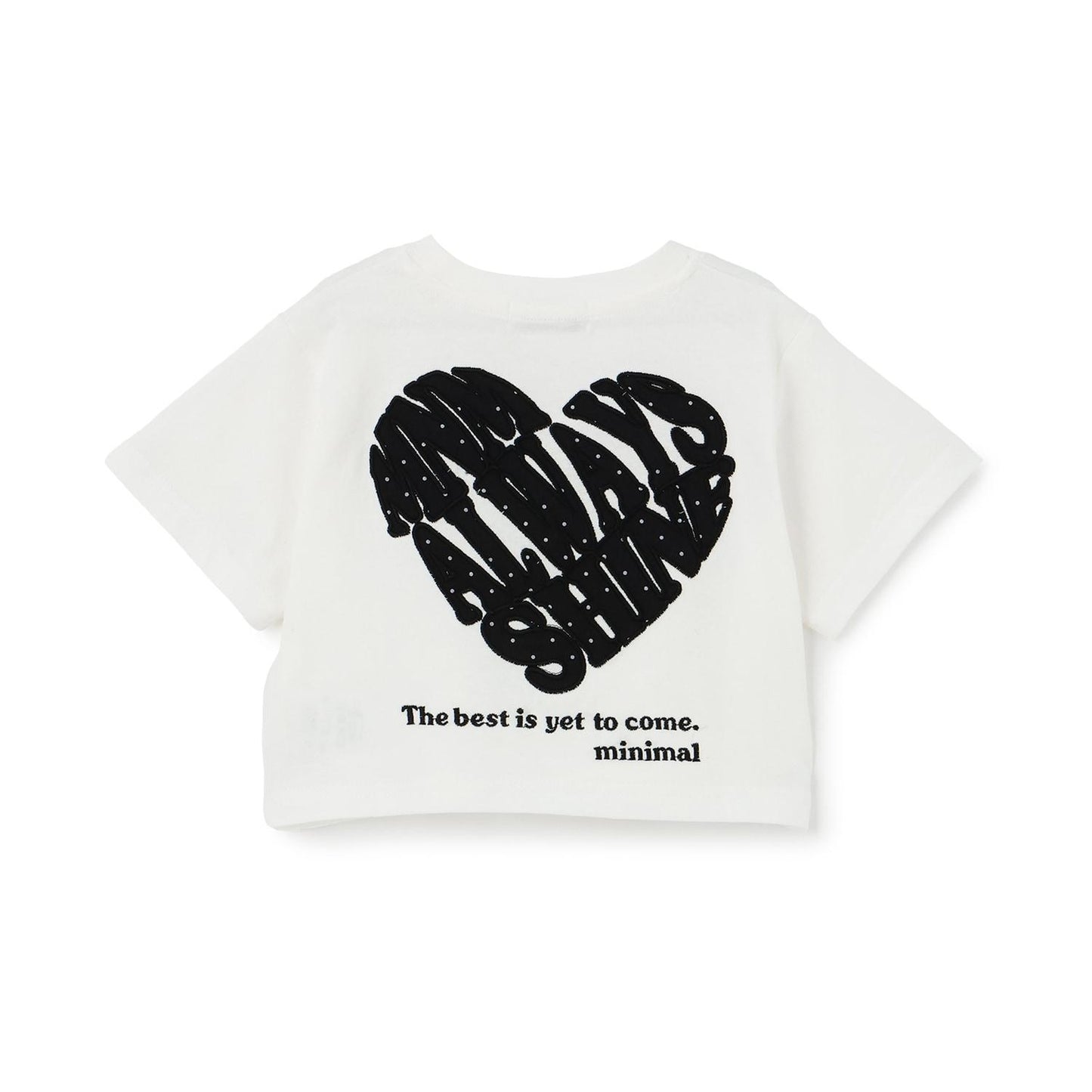 【綿100%】バックハートTシャツ