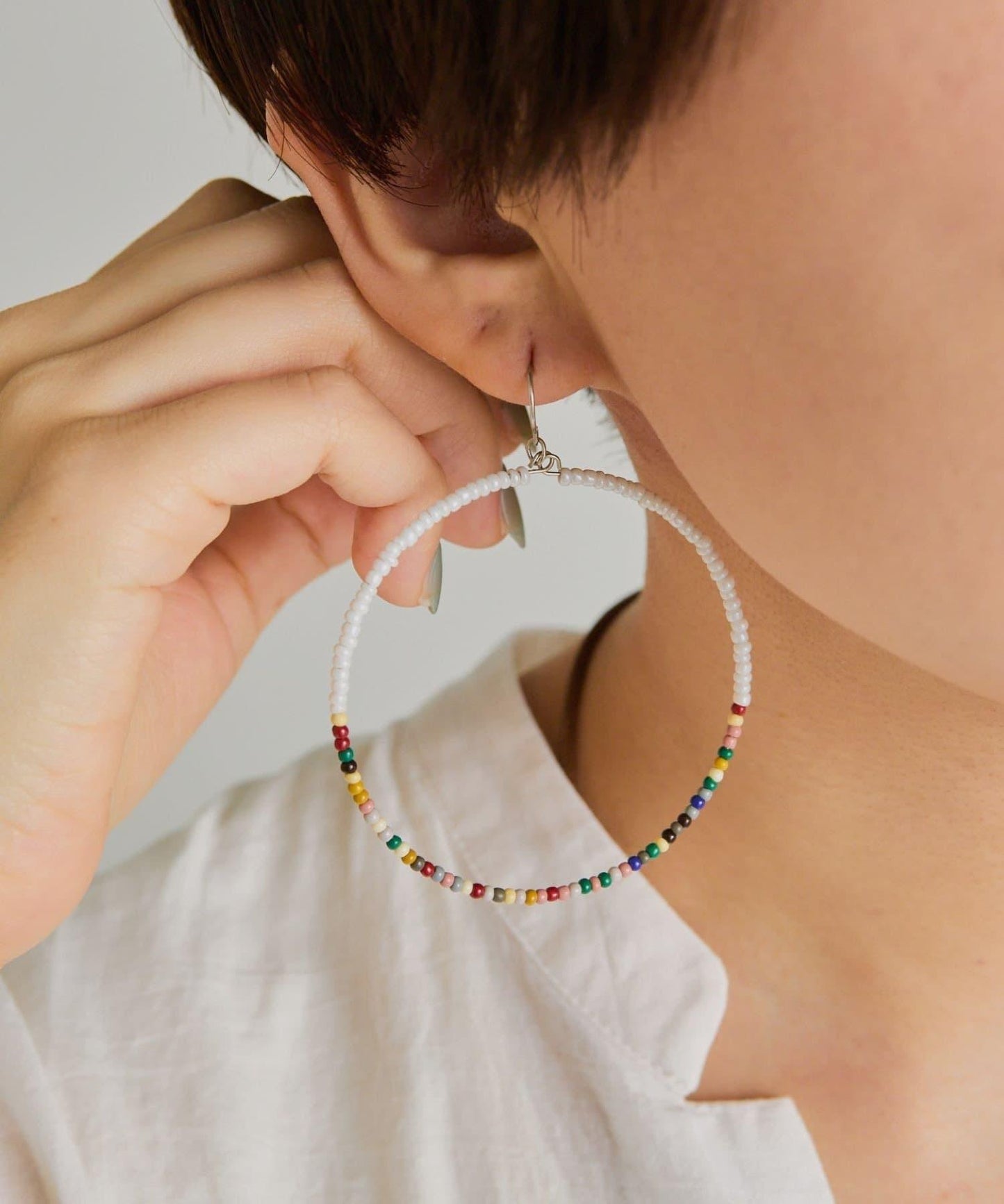 大珠耳環