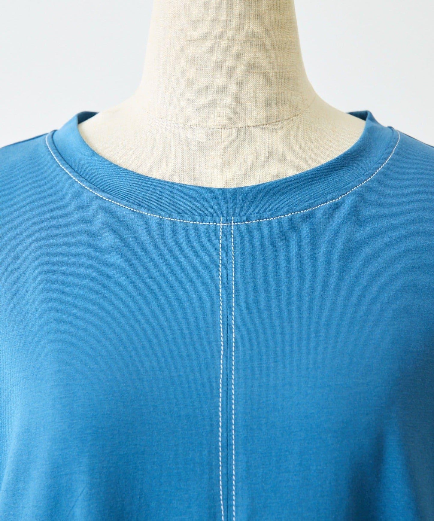 《リラックス》拼接T恤連衣裙【SUM1 STYLE(スミスタイル)】