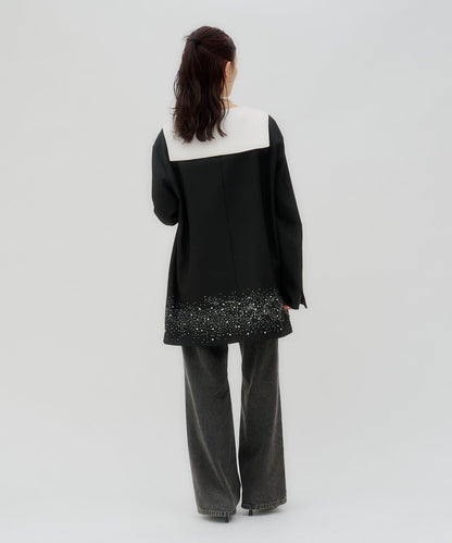lilium 蝴蝶結迷你連衣裙
