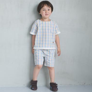 【藤本美貴コラボ】BOYSチェックセットアップ