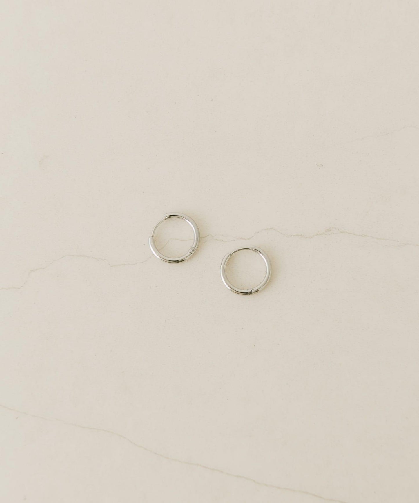 ステンレスフープピアス13mm