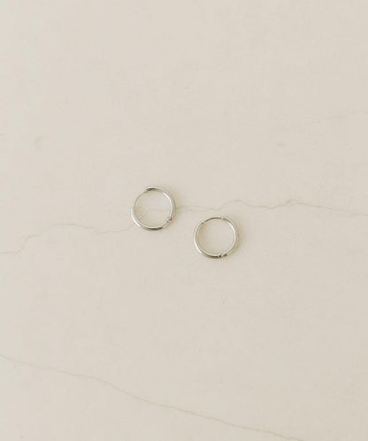 ステンレスフープピアス13mm
