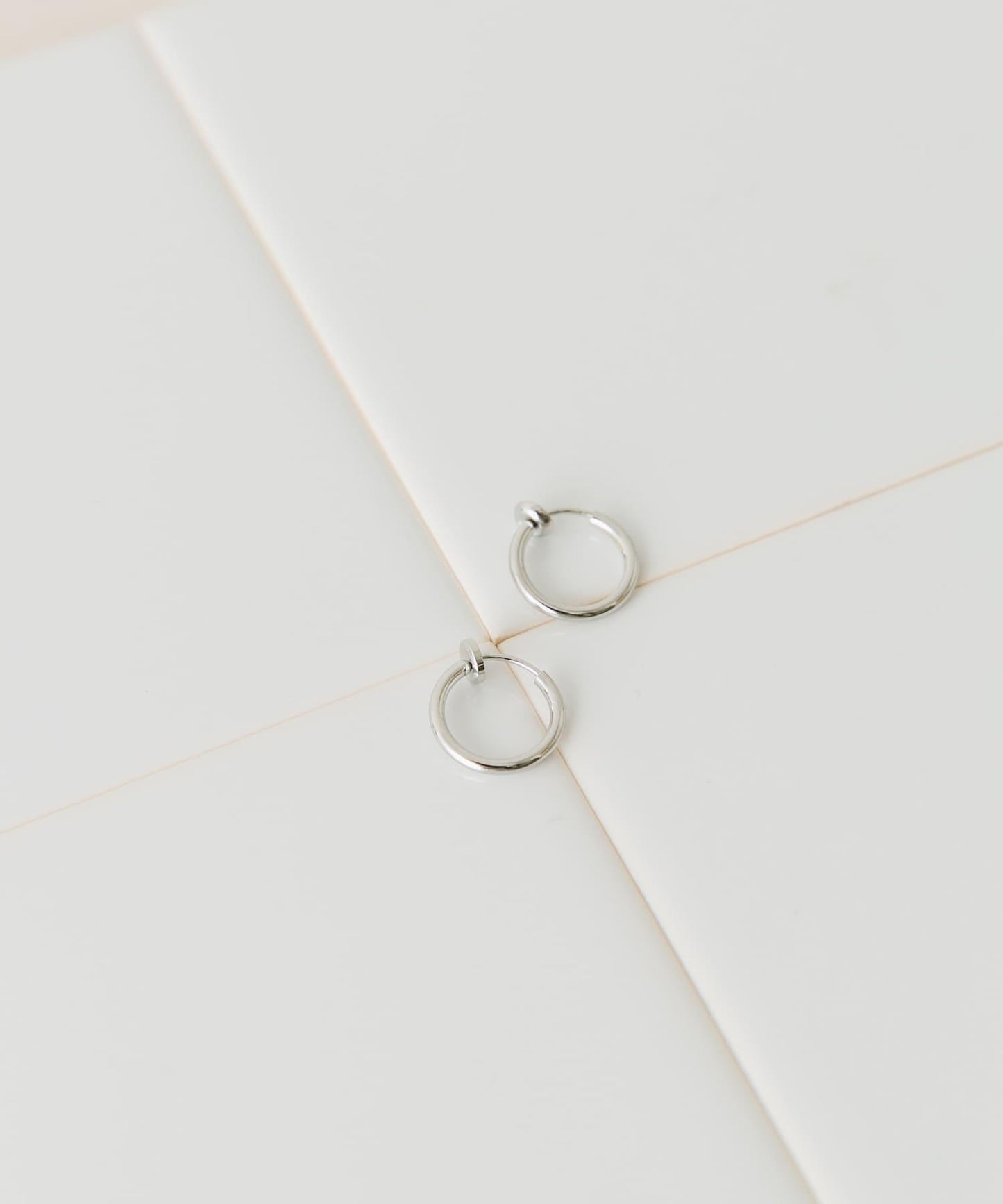 ステンレスフープイヤリング13mm