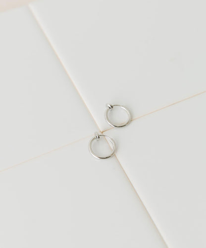 ステンレスフープイヤリング13mm