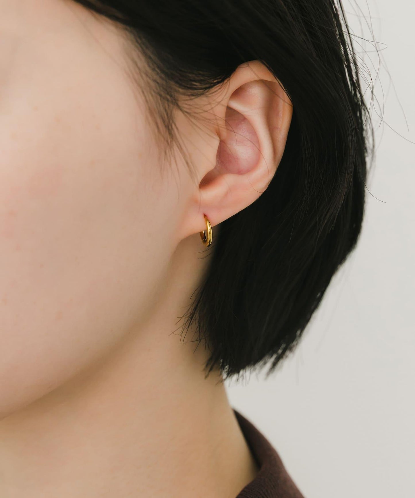 ステンレスフープピアス10mm