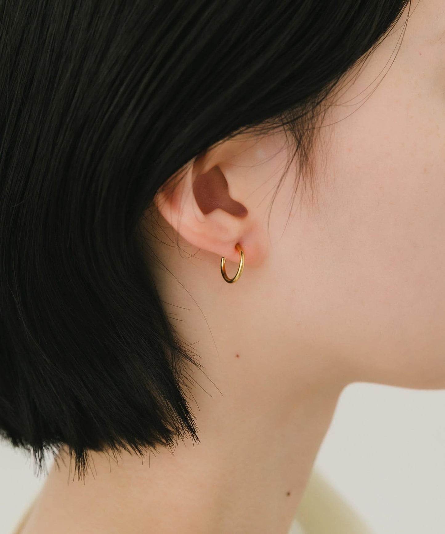 ステンレスフープイヤリング13mm